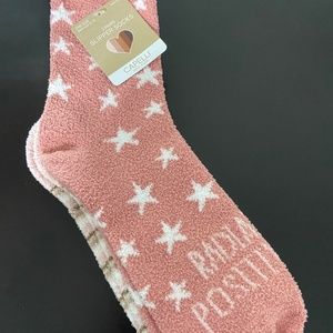 Capelli Women's Cozy Soft Slipper Socks - 2 pair